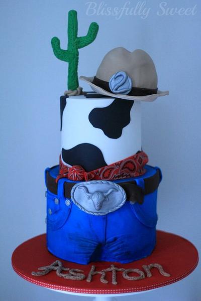 Cowboy Birthday Cake - Cake by Jacki Fanto