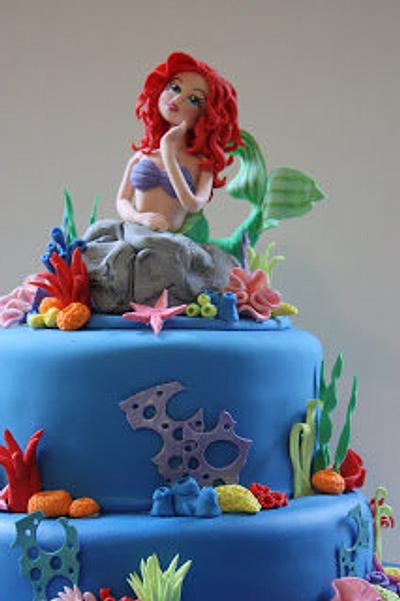 Mermaid Cake - Cake by topthatparties