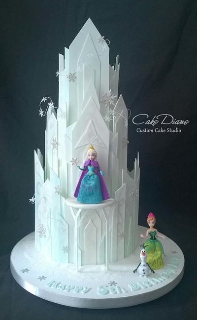 Frozen - Cake by Diane