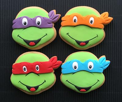 Ninja Turtles  - Cake by sansil (Silviya Mihailova)