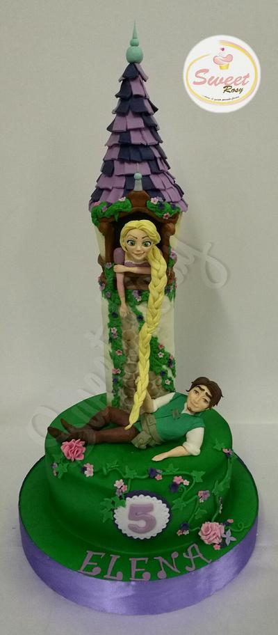 Rapunzel - Cake by sweetrosy