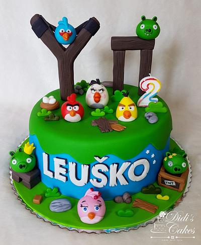 Angry birds cake - Cake by Didis Cakes