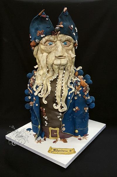 Davy Jones. Pirates of the Caribbean  - Cake by GoshCakes