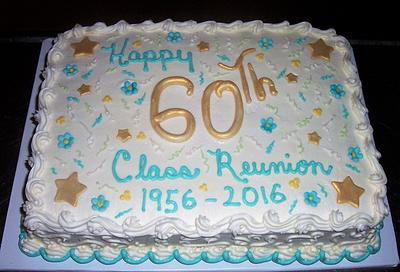 60th Class Reunion  - Cake by BettyA