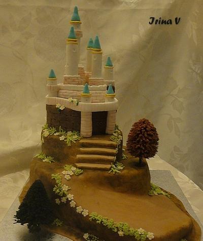My first Castle cake. - Cake by Irina Vakhromkina