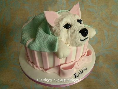 Westie Puppy - Cake by Julie, I Baked Some Cakes