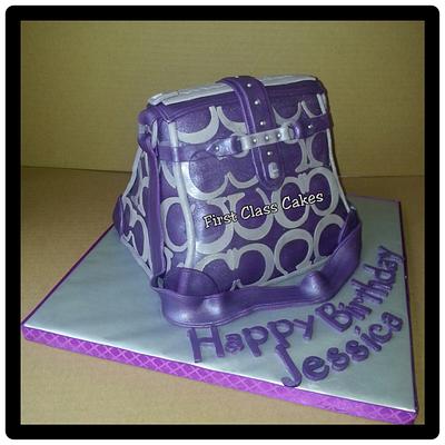 Coach Bag Cake - Cake by First Class Cakes