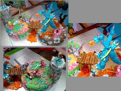 Epic Batle - Cake by Crisan Monica/Mimi Cake Figurines