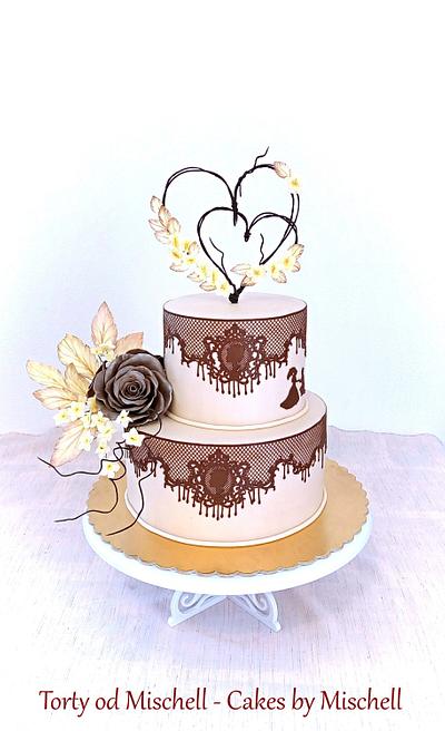 Wedding cake - Cake by Mischell