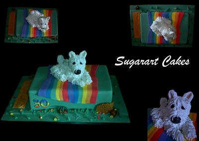 30th Birthday  - Cake by Sugarart Cakes