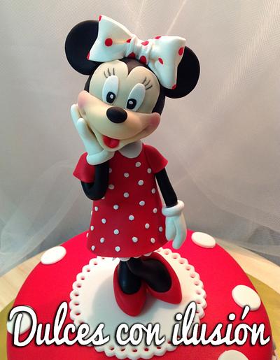 Minnie mouse cake - Cake by Dulces con ilusion
