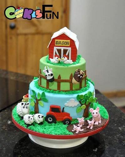 Farm cake - Cake by Cakes For Fun