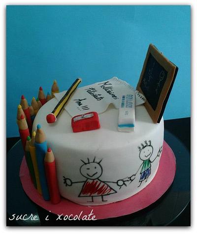 Teacher cake - Cake by Pelegrina