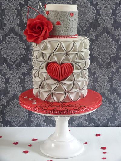 Would you be my valentine? - Cake by Peggy ( Precious Taarten)