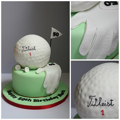 Anyone for golf? - Cake by Ballderdash & Bunting