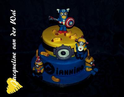 Despicable Me Bananana for Giannino  - Cake by Jacqueline