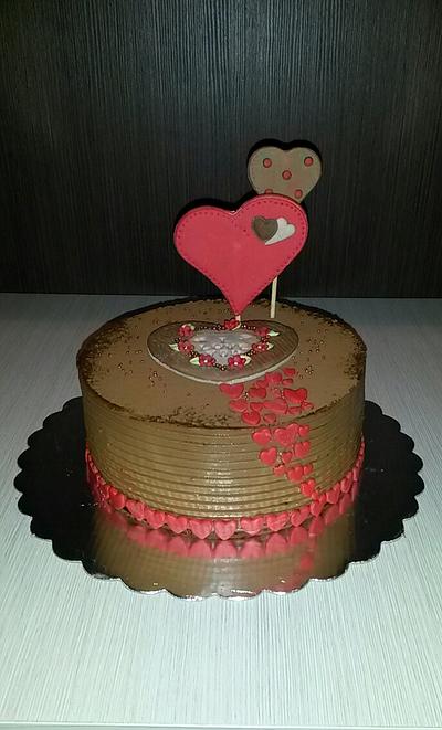 simple chocolate cake - Cake by sansil (Silviya Mihailova)