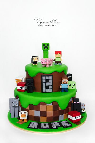 Minecraft cake - Cake by Alina Vaganova