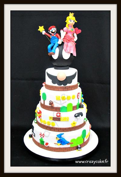 Mario Wedding Cake - Cake by Crazy Cake