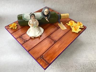Mr & Mrs Walker - Cake by Canoodle Cake Company