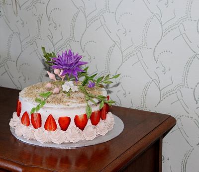 dahlia cake - Cake by Jiřina Matějková