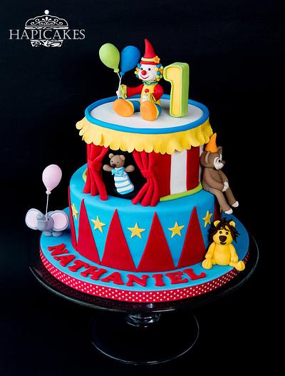 Circus  - Cake by Hazel Wong Cake Design