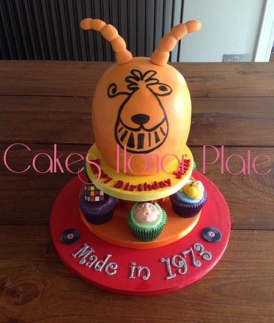 "Made in 1973" 40th birthday cake - Cake by Cakes Honor Plate