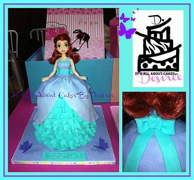 Rosetta Doll Cake - Cake by Desiree