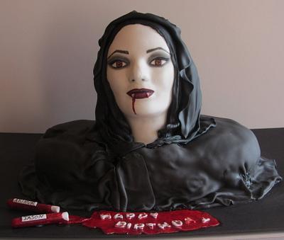 Vampire Cake - Cake by Cake Creations by ME - Mayra Estrada