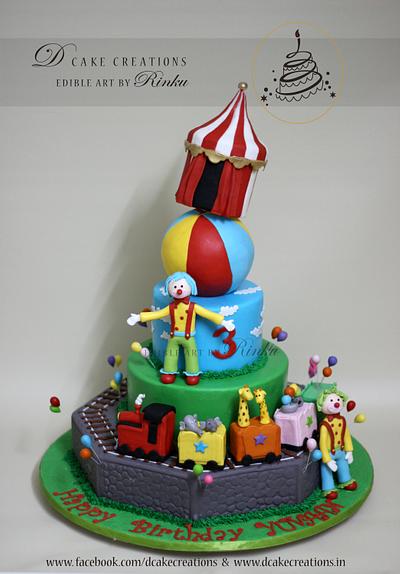 Circus Cake - Cake by D Cake Creations®