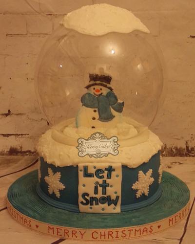 Let it snow - Cake by kerrycakesnewcastle