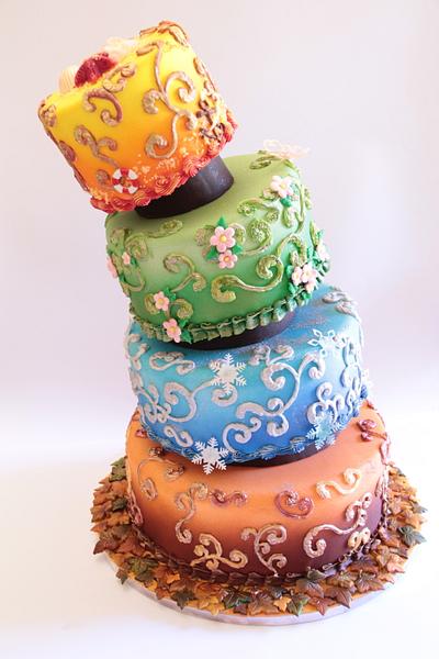 the 4 seasons - Cake by Flavia De Angelis