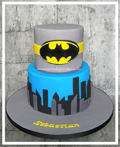 Batman Cake - Cake by Mel_SugarandSpiceCakes
