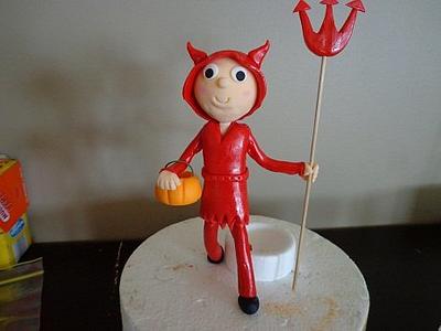 Devil boy - Cake by Lior's Cake Designs
