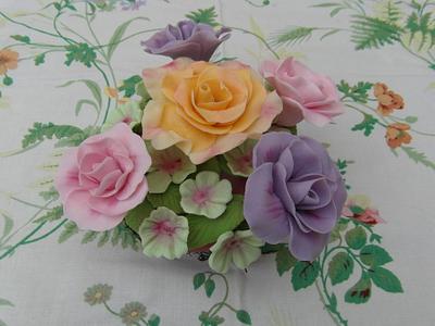 pastel flowers - Cake by Carla 
