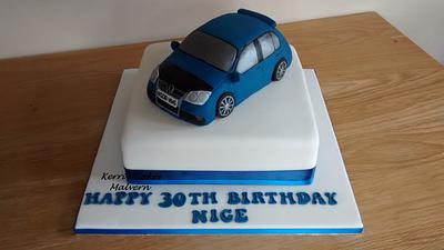 VW Car - Cake by Kerri's Cakes