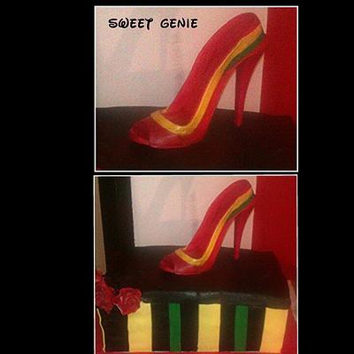 Shoe and show box cake - Cake by Comfort