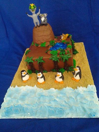 Madagascar - Cake by Cakes and Cupcakes by Monika