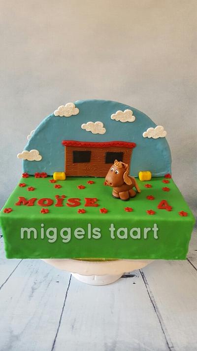 horse cake - Cake by henriet miggelenbrink