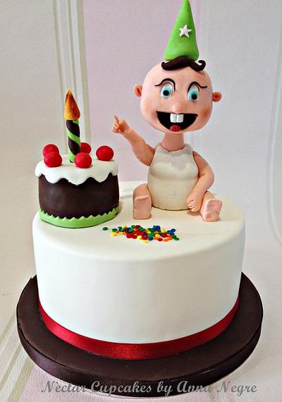 Happy birthday cake - Cake by nectarcupcakes