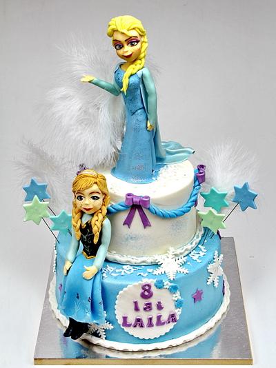 Frozen Birthday Cake - Cake by Beatrice Maria