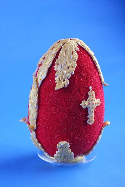 Sugar Easter Egg - Cake by LaZinaCakes