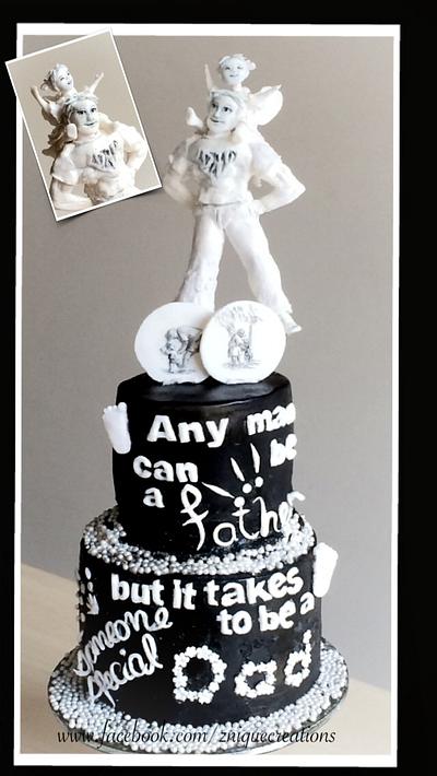 The Father's day Cake - Cake by Znique Creations