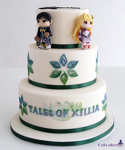 Tales of Xillia cake - Cake by Catcakes