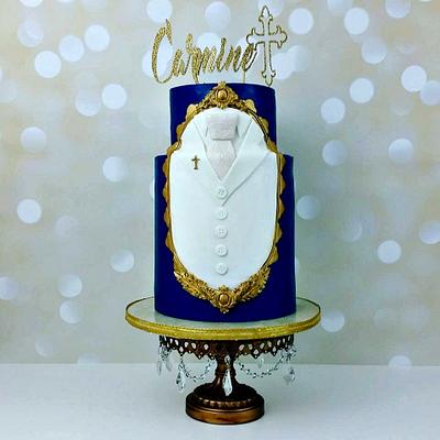 Little Gentleman's 1st Communion - Cake by PrimaCristina