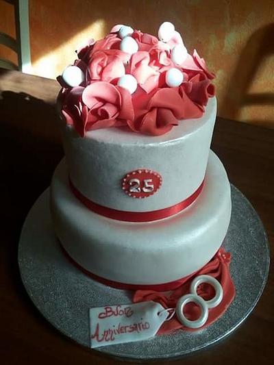 Anniversary cake - Cake by Simona