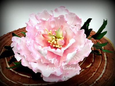 Rustic Peony - Cake by The Rosehip Bakery