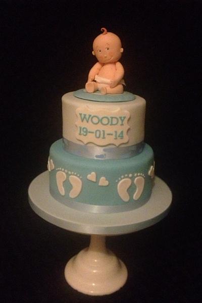 Woodys christening cake  - Cake by Lisa Salerno 