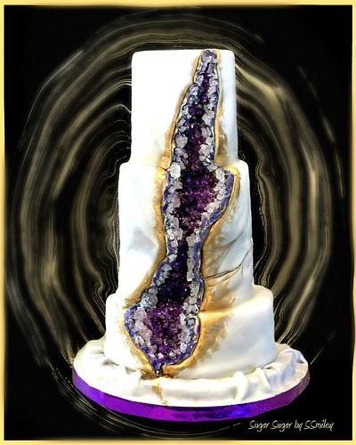 Geode Cake - Cake by Sandra Smiley
