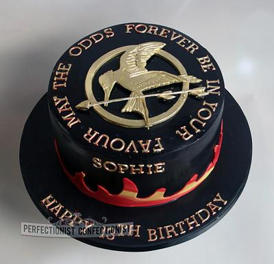 Sophie - Hunger Games Birthday Cake  - Cake by Niamh Geraghty, Perfectionist Confectionist